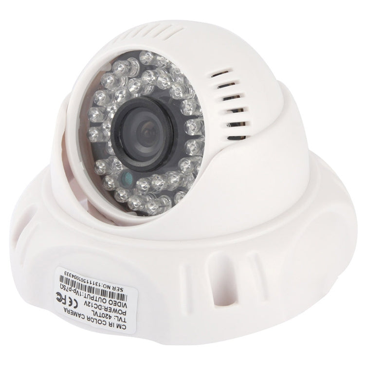 CMOS 420TVL 3.6mm Lens ABS Material Color Infrared Camera with 36 LED, IR Distance: 20m, 36 LED CMOS 420TVL 3.6mm Lens ABS Material Color Infrared Camera with 36 LED, IR Distance: 20m, 36 LED
